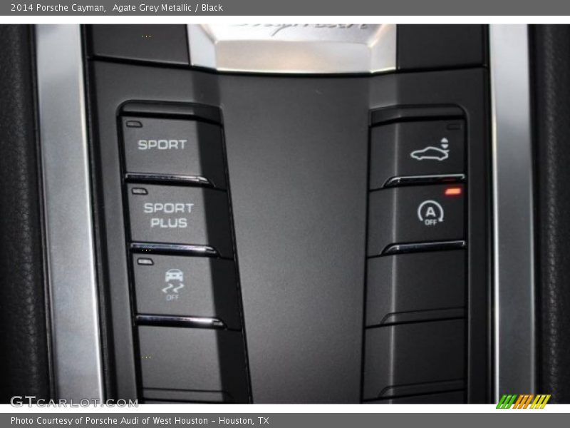 Agate Grey Metallic / Black 2014 Porsche Cayman
