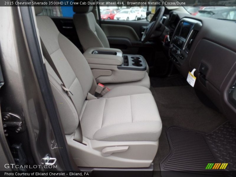 Front Seat of 2015 Silverado 3500HD LT Crew Cab Dual Rear Wheel 4x4
