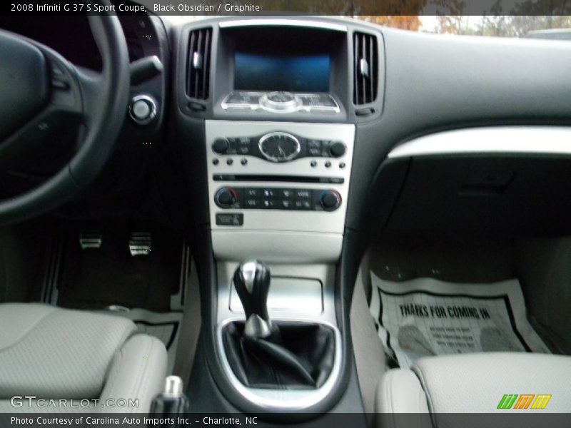 Black Obsidian / Graphite 2008 Infiniti G 37 S Sport Coupe