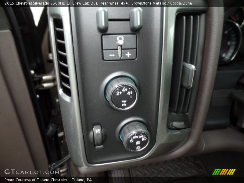 Controls of 2015 Silverado 3500HD LT Crew Cab Dual Rear Wheel 4x4