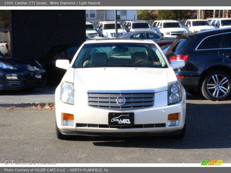 White Diamond / Light Neutral 2005 Cadillac CTS Sedan