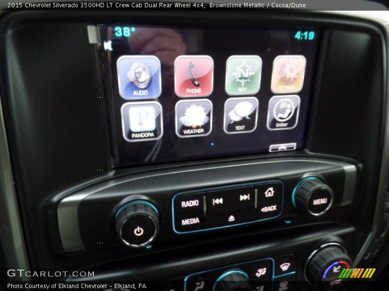 Controls of 2015 Silverado 3500HD LT Crew Cab Dual Rear Wheel 4x4