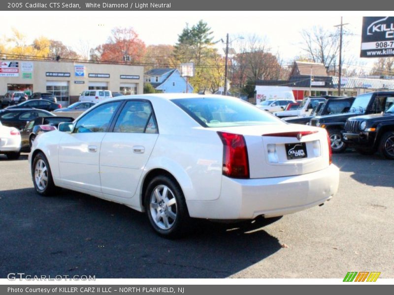 White Diamond / Light Neutral 2005 Cadillac CTS Sedan