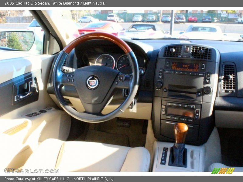 White Diamond / Light Neutral 2005 Cadillac CTS Sedan