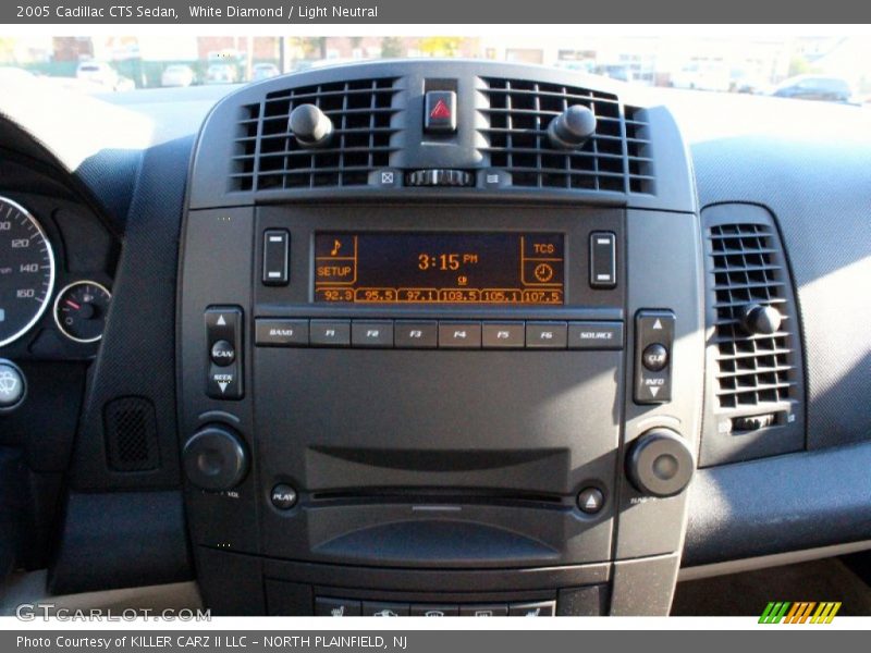 White Diamond / Light Neutral 2005 Cadillac CTS Sedan