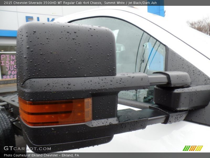 Summit White / Jet Black/Dark Ash 2015 Chevrolet Silverado 3500HD WT Regular Cab 4x4 Chassis