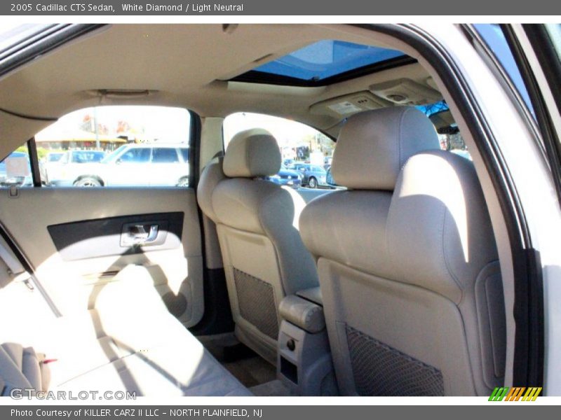 White Diamond / Light Neutral 2005 Cadillac CTS Sedan