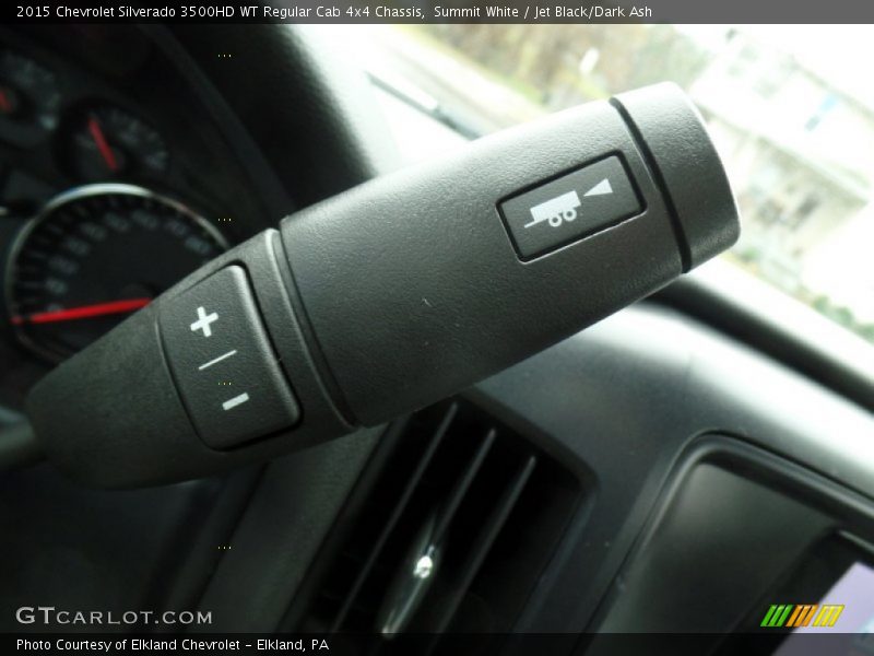Summit White / Jet Black/Dark Ash 2015 Chevrolet Silverado 3500HD WT Regular Cab 4x4 Chassis