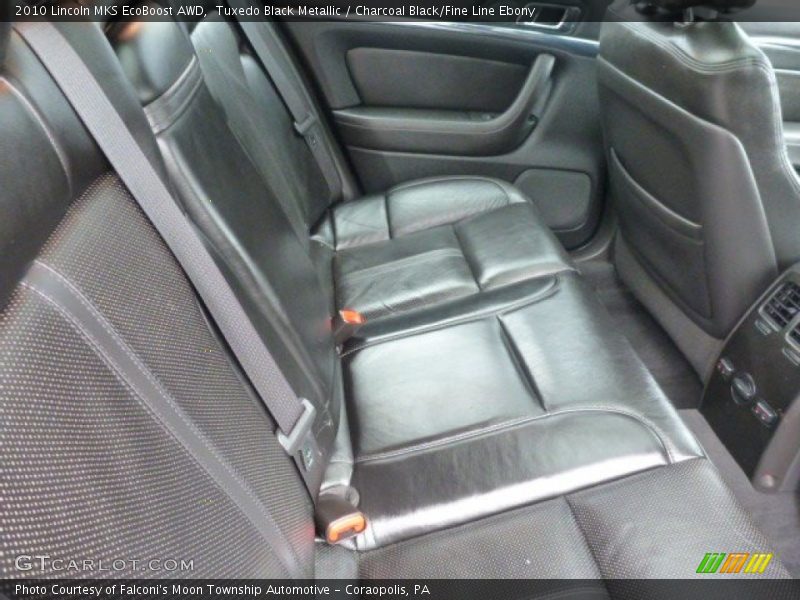 Tuxedo Black Metallic / Charcoal Black/Fine Line Ebony 2010 Lincoln MKS EcoBoost AWD