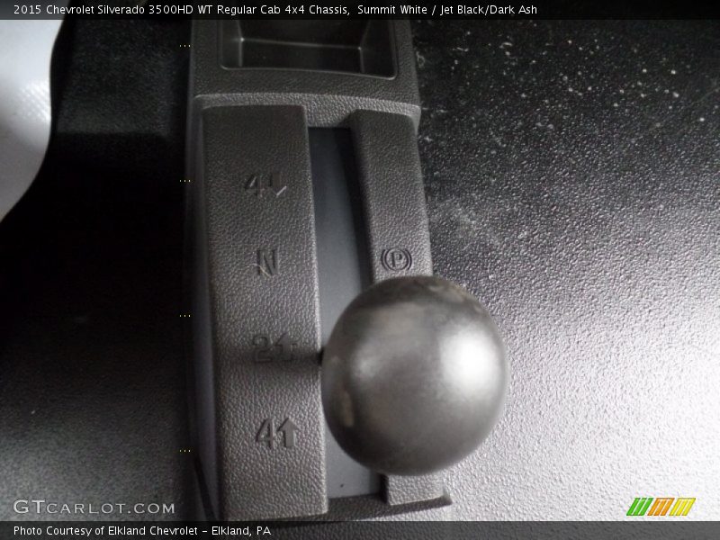 Summit White / Jet Black/Dark Ash 2015 Chevrolet Silverado 3500HD WT Regular Cab 4x4 Chassis