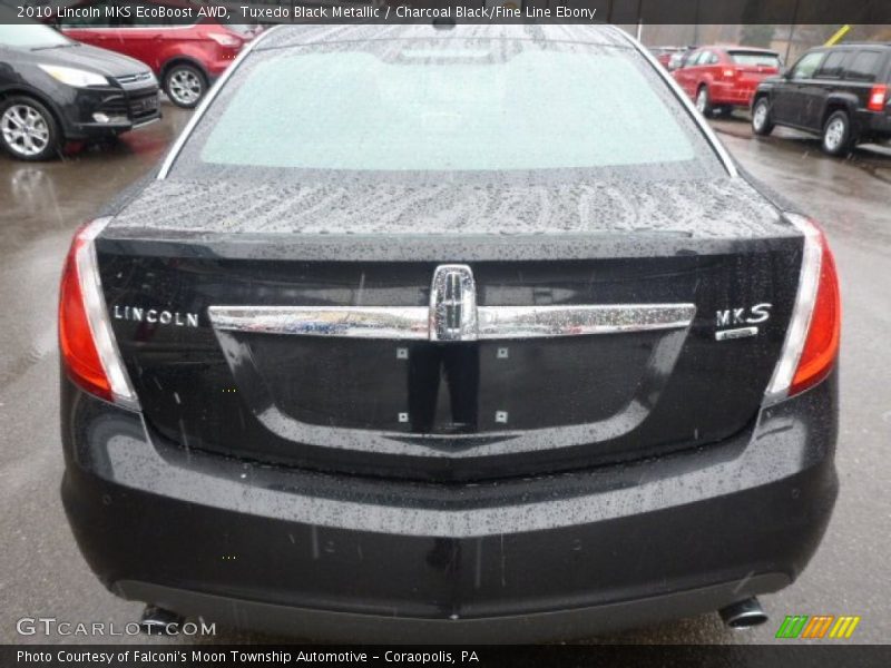 Tuxedo Black Metallic / Charcoal Black/Fine Line Ebony 2010 Lincoln MKS EcoBoost AWD