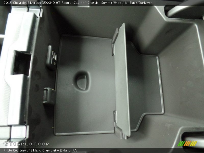 Summit White / Jet Black/Dark Ash 2015 Chevrolet Silverado 3500HD WT Regular Cab 4x4 Chassis
