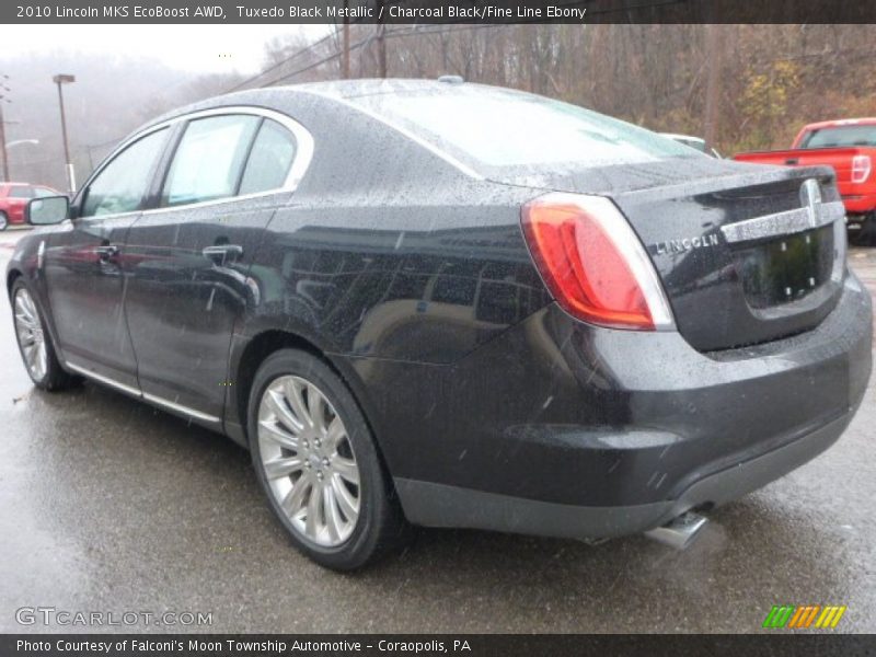 Tuxedo Black Metallic / Charcoal Black/Fine Line Ebony 2010 Lincoln MKS EcoBoost AWD