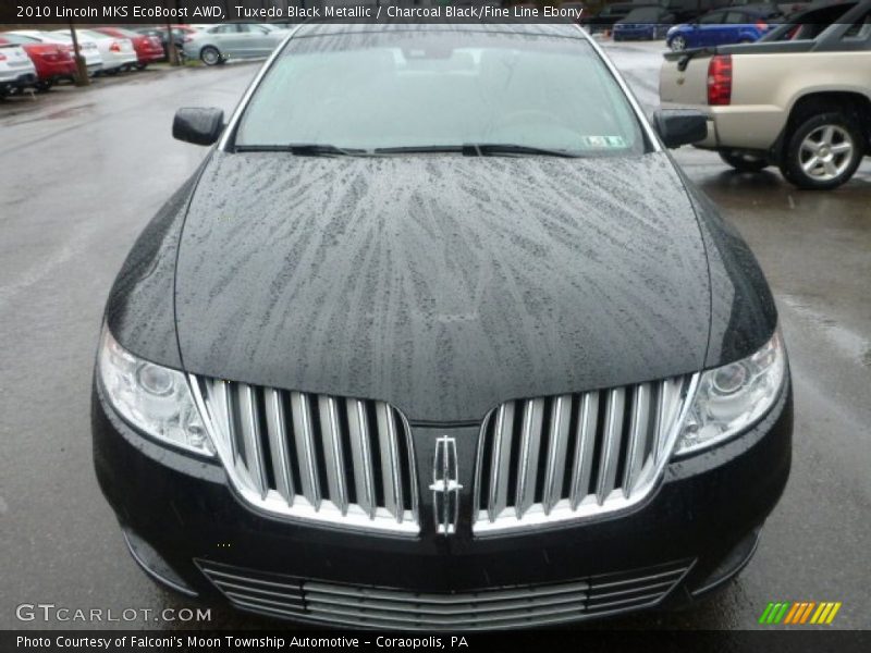 Tuxedo Black Metallic / Charcoal Black/Fine Line Ebony 2010 Lincoln MKS EcoBoost AWD