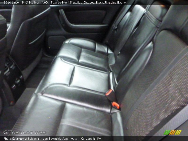 Tuxedo Black Metallic / Charcoal Black/Fine Line Ebony 2010 Lincoln MKS EcoBoost AWD
