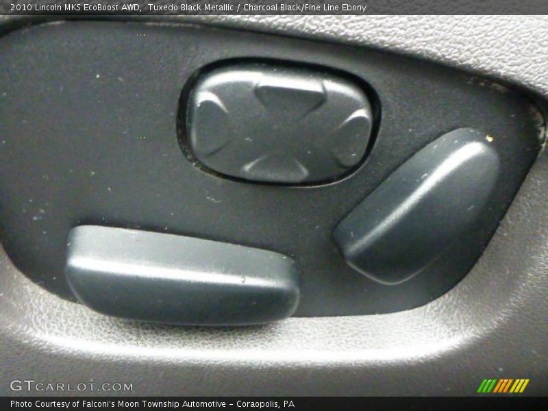 Tuxedo Black Metallic / Charcoal Black/Fine Line Ebony 2010 Lincoln MKS EcoBoost AWD