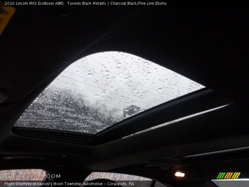 Tuxedo Black Metallic / Charcoal Black/Fine Line Ebony 2010 Lincoln MKS EcoBoost AWD
