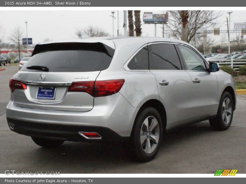 Silver Moon / Ebony 2015 Acura MDX SH-AWD