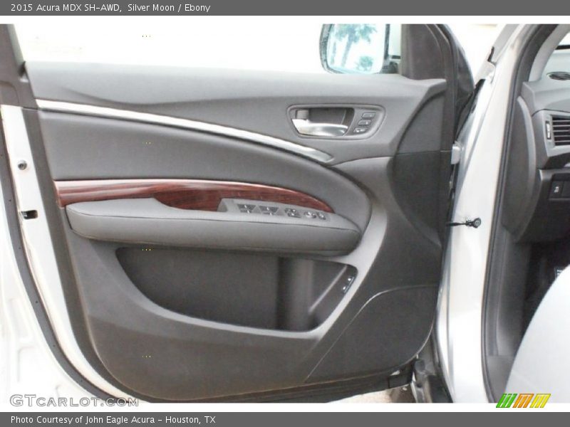 Silver Moon / Ebony 2015 Acura MDX SH-AWD