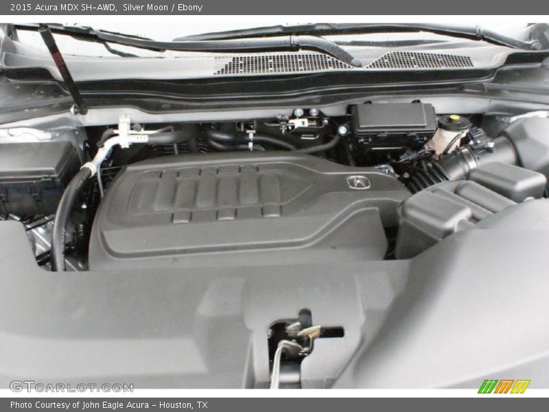 Silver Moon / Ebony 2015 Acura MDX SH-AWD