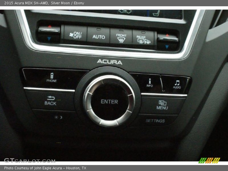 Silver Moon / Ebony 2015 Acura MDX SH-AWD