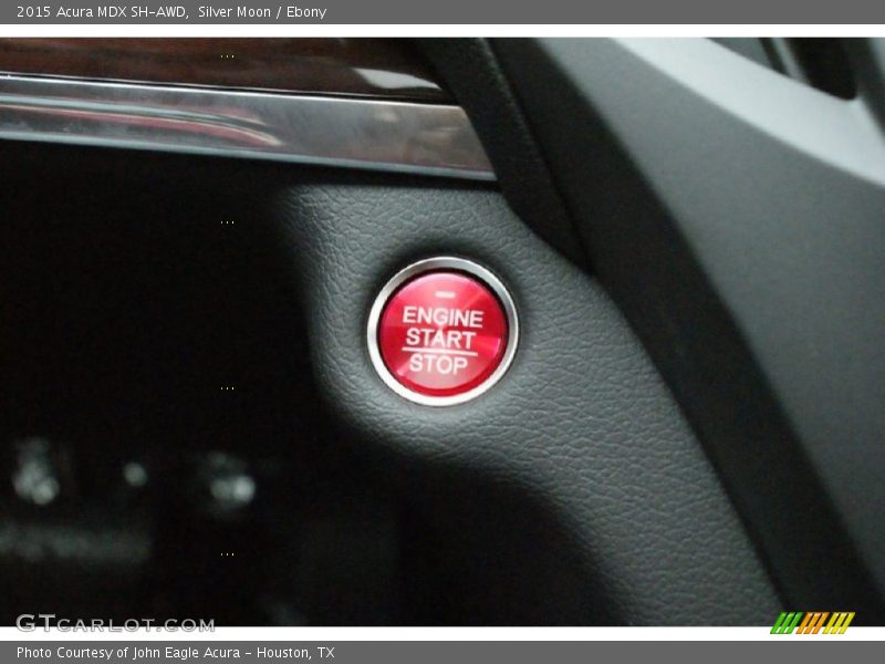Silver Moon / Ebony 2015 Acura MDX SH-AWD