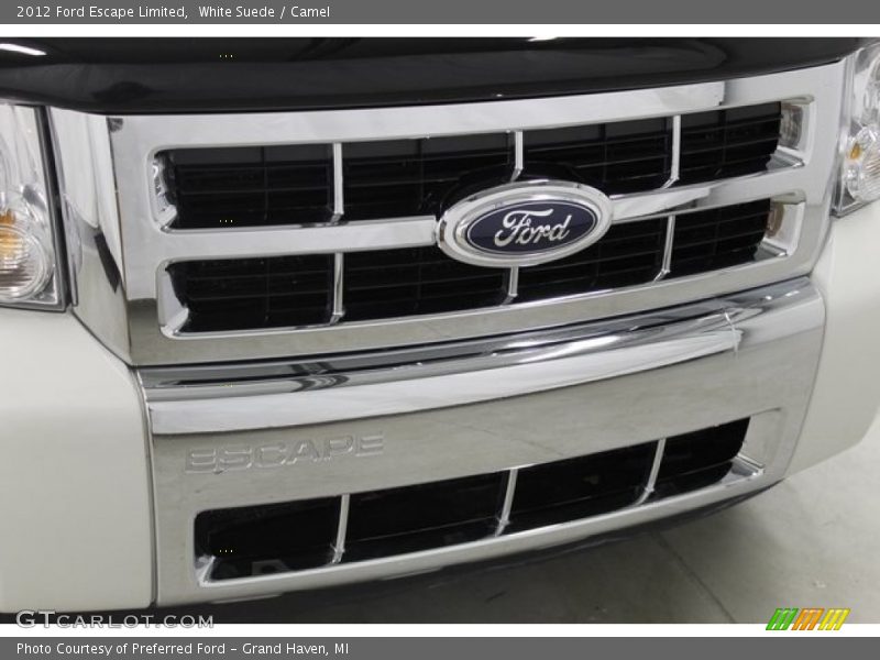 White Suede / Camel 2012 Ford Escape Limited
