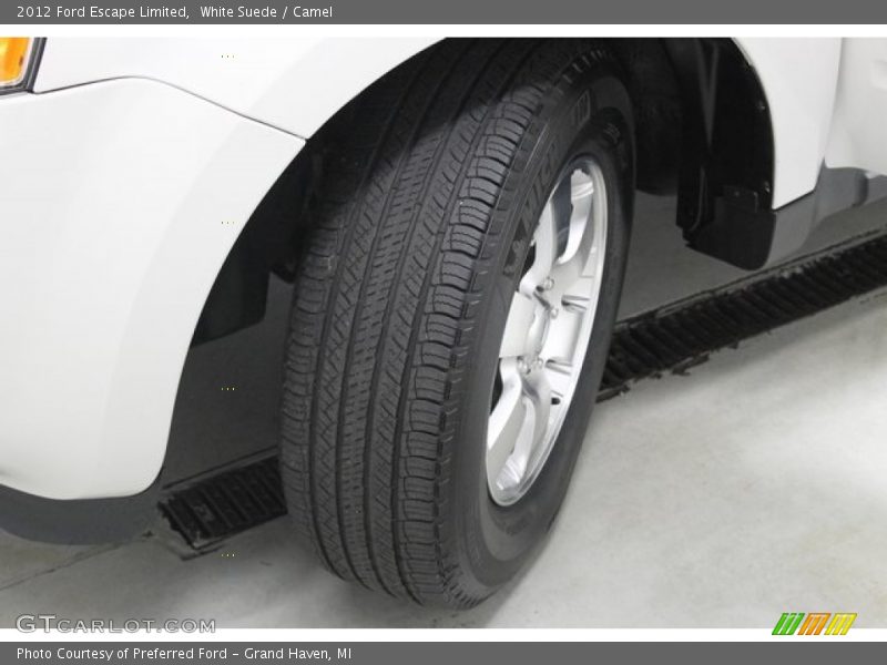 White Suede / Camel 2012 Ford Escape Limited