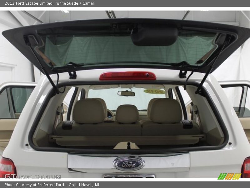 White Suede / Camel 2012 Ford Escape Limited