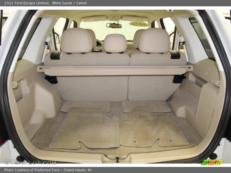 White Suede / Camel 2012 Ford Escape Limited