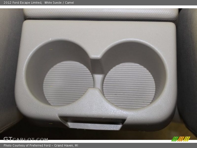 White Suede / Camel 2012 Ford Escape Limited