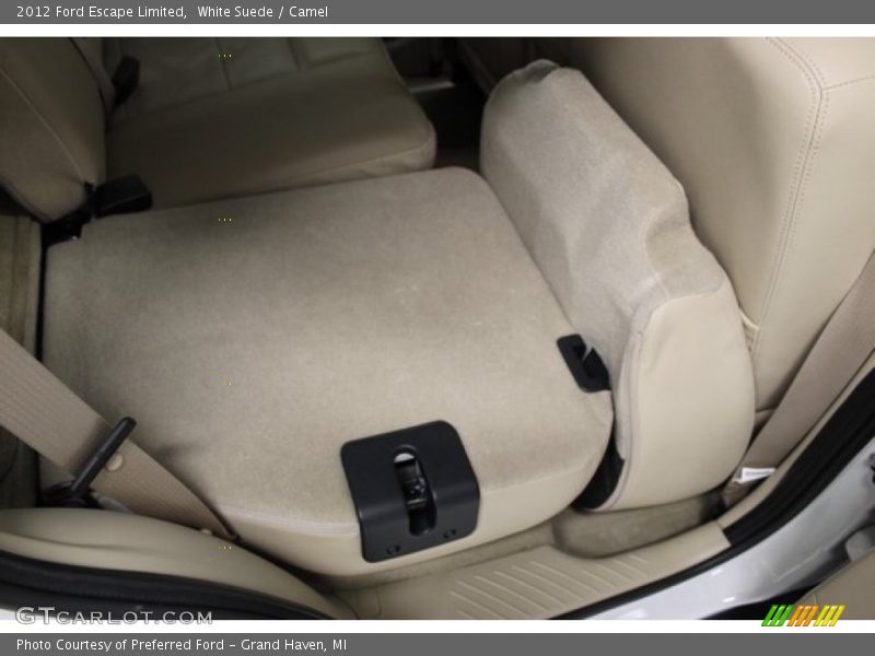 White Suede / Camel 2012 Ford Escape Limited