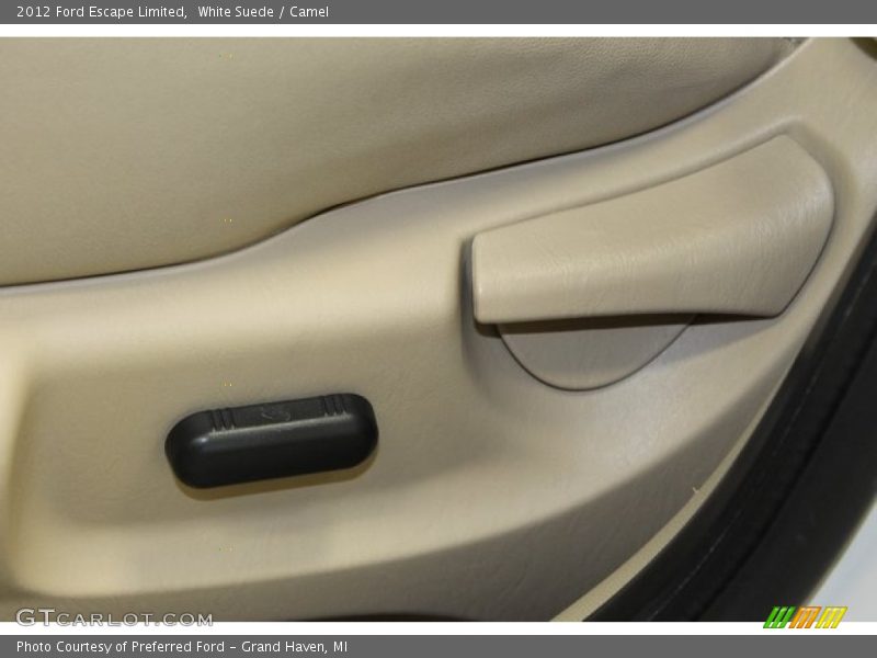 White Suede / Camel 2012 Ford Escape Limited