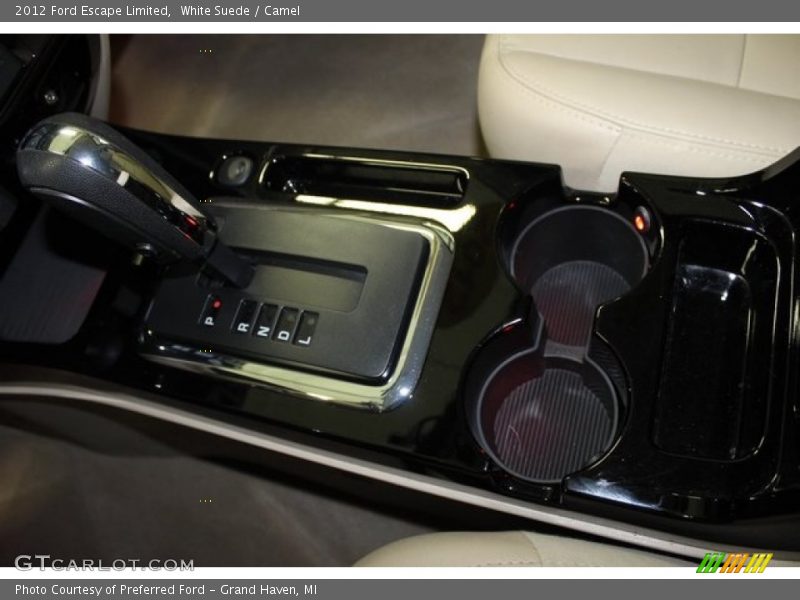White Suede / Camel 2012 Ford Escape Limited