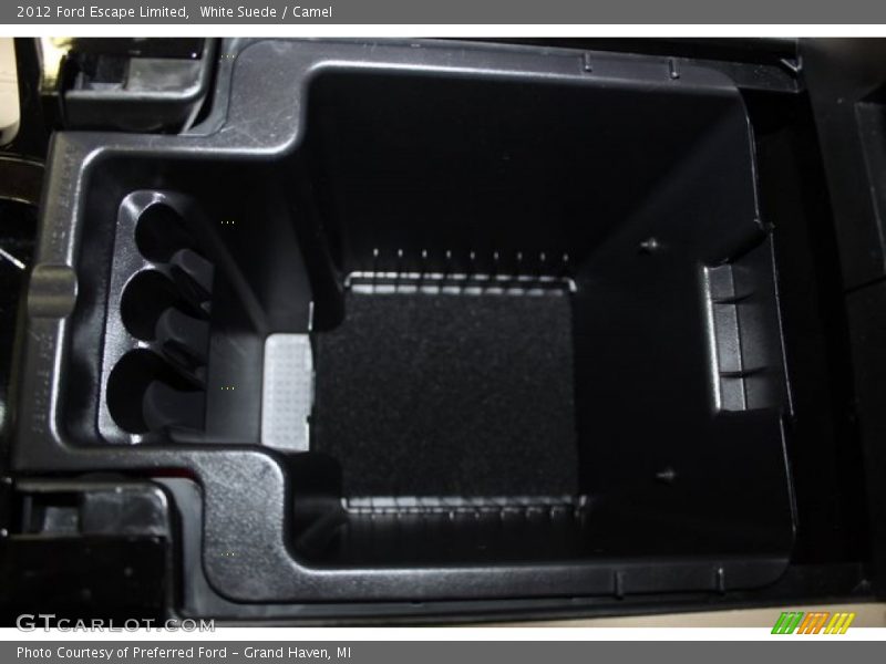 White Suede / Camel 2012 Ford Escape Limited