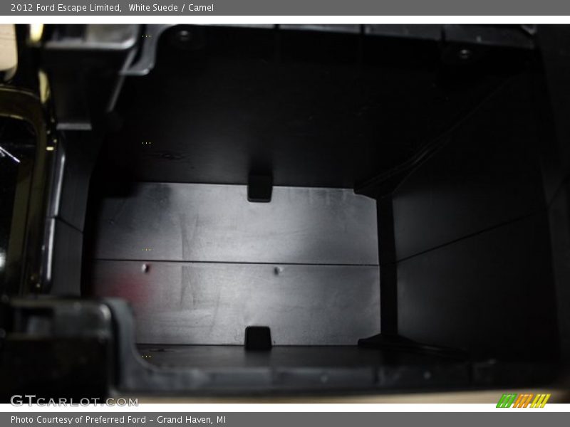 White Suede / Camel 2012 Ford Escape Limited