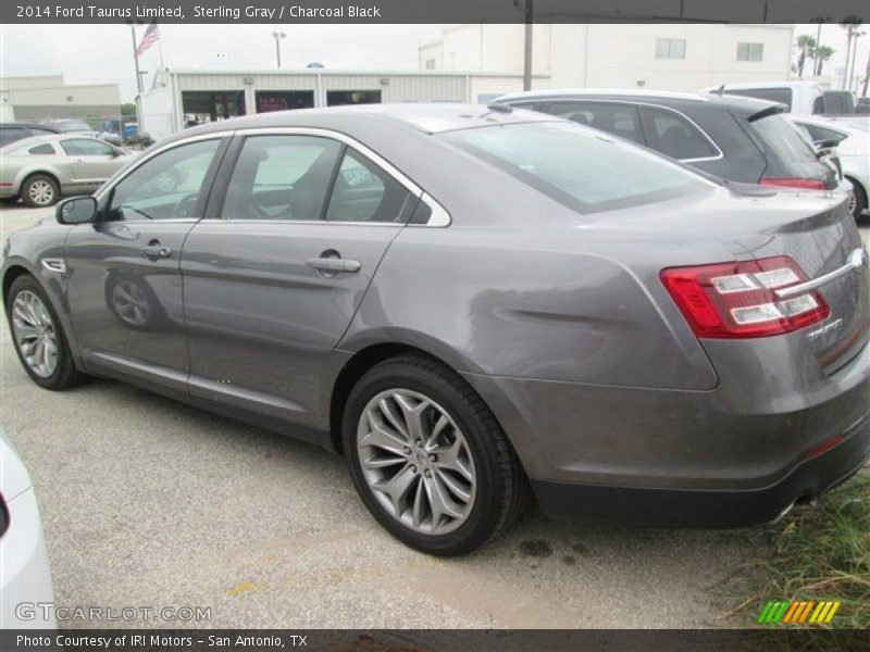 Sterling Gray / Charcoal Black 2014 Ford Taurus Limited
