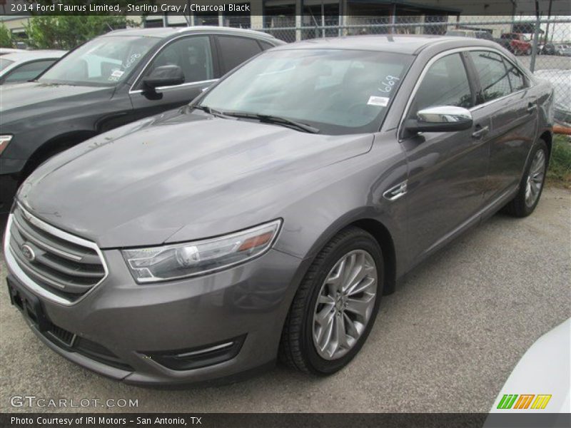 Sterling Gray / Charcoal Black 2014 Ford Taurus Limited