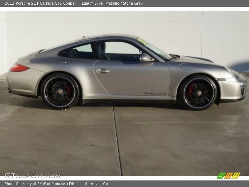  2012 911 Carrera GTS Coupe Platinum Silver Metallic