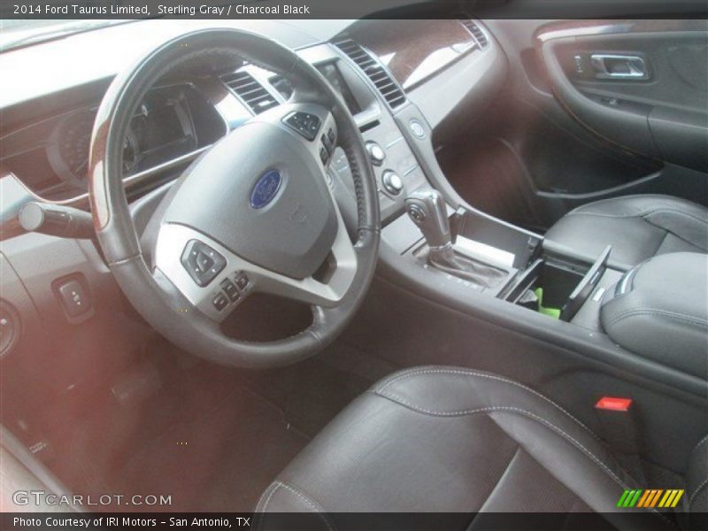 Sterling Gray / Charcoal Black 2014 Ford Taurus Limited
