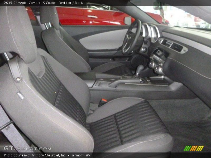 Red Hot / Black 2015 Chevrolet Camaro LS Coupe