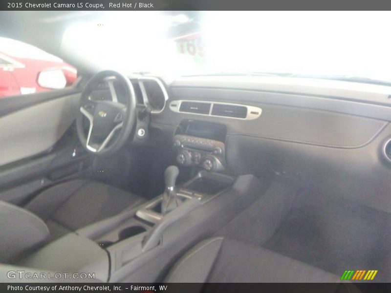 Red Hot / Black 2015 Chevrolet Camaro LS Coupe