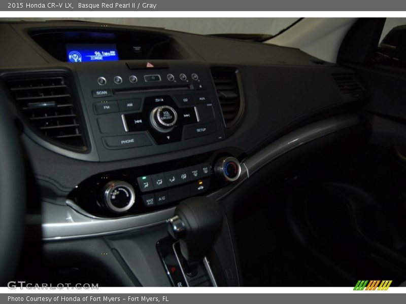 Basque Red Pearl II / Gray 2015 Honda CR-V LX