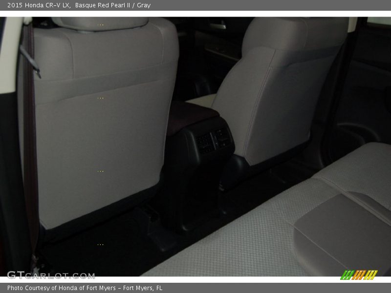 Basque Red Pearl II / Gray 2015 Honda CR-V LX