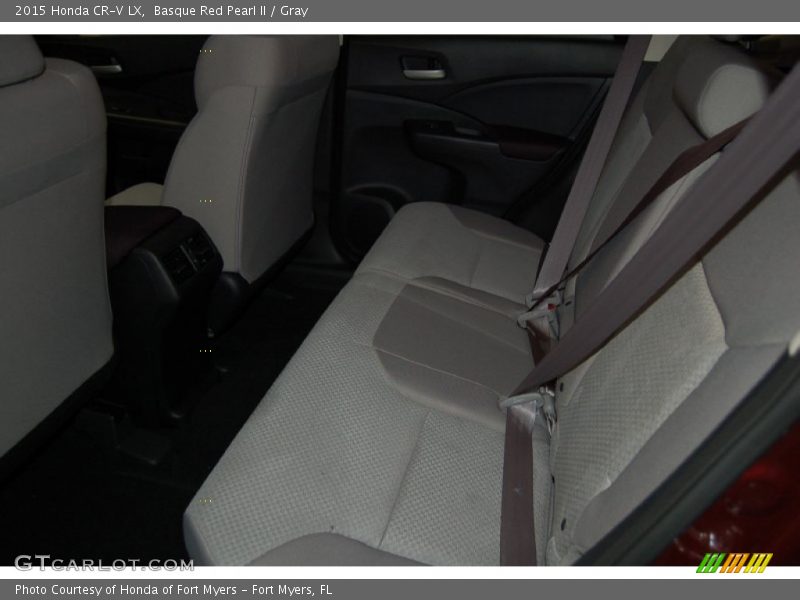 Basque Red Pearl II / Gray 2015 Honda CR-V LX