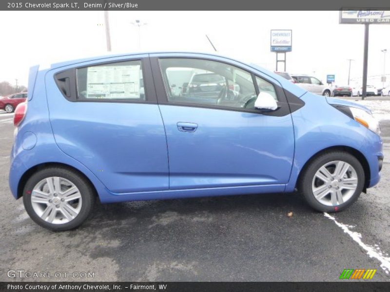 Denim / Silver/Blue 2015 Chevrolet Spark LT