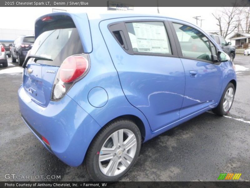 Denim / Silver/Blue 2015 Chevrolet Spark LT