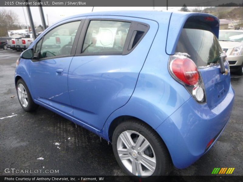 Denim / Silver/Blue 2015 Chevrolet Spark LT