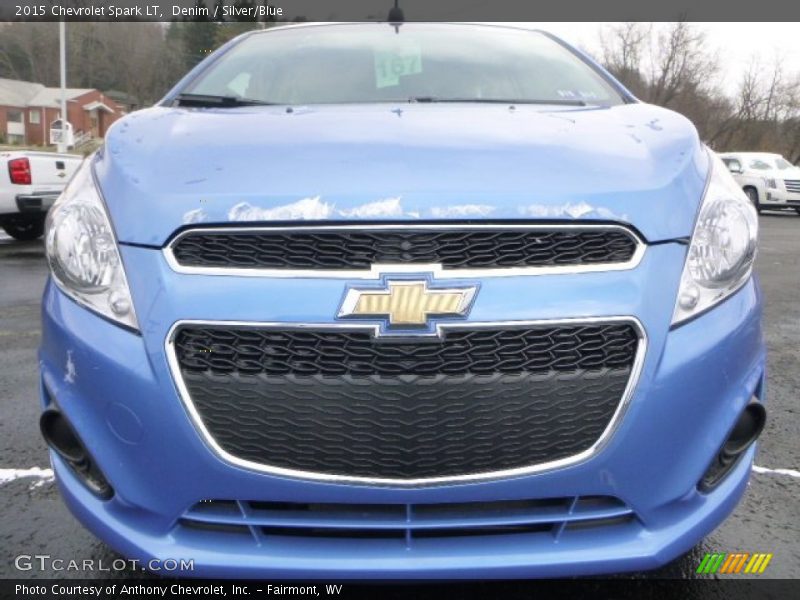 Denim / Silver/Blue 2015 Chevrolet Spark LT
