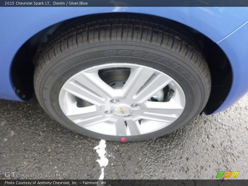 Denim / Silver/Blue 2015 Chevrolet Spark LT